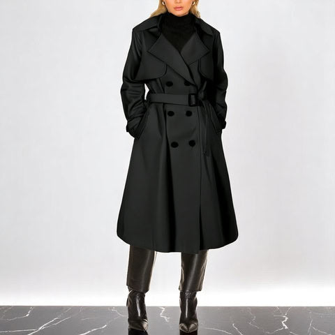 Classic refined everyday trench coat for women -6