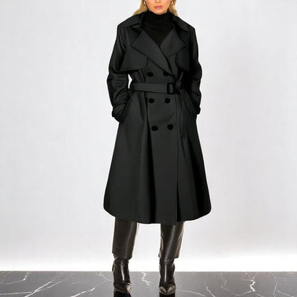 Classic refined everyday trench coat for women -6