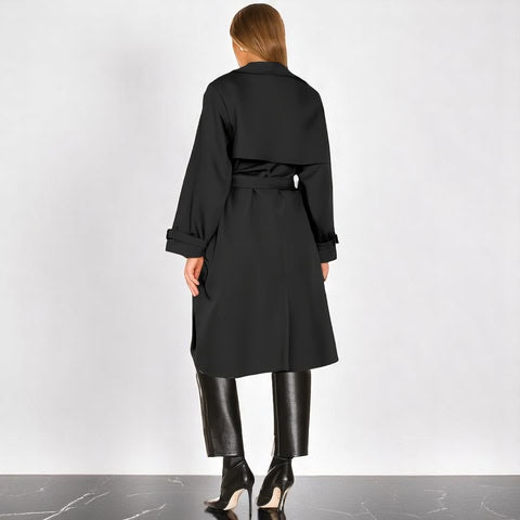 Classic refined everyday trench coat for women -7