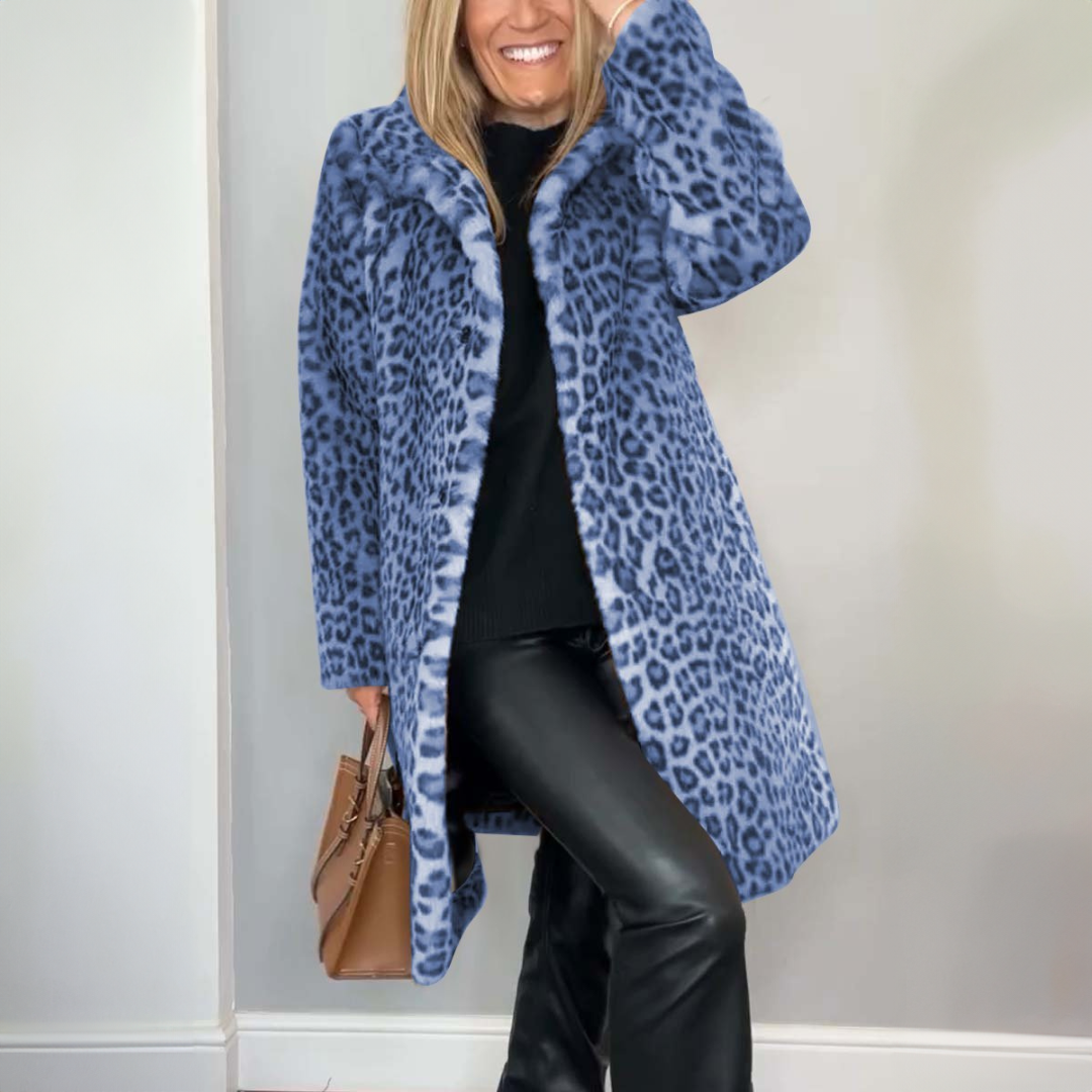 Elegant warm insulated coat for women | Dainna -4